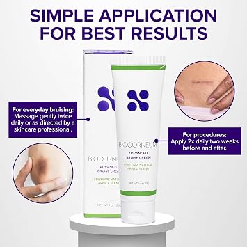 Biocorneum Bruise Cream with Arnica & Vitamin K, Professional-Grade, 1 oz