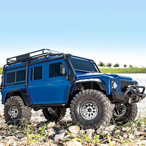 Miniatura 6 de GLOBACT Ruedas Beadlock de aluminio de 1.9 pulgadas compensadas ajustables para 110 TRX4 TRX6 Axial SCX10 I II III 90046 AXI03007 Redcat GEN7 GEN8