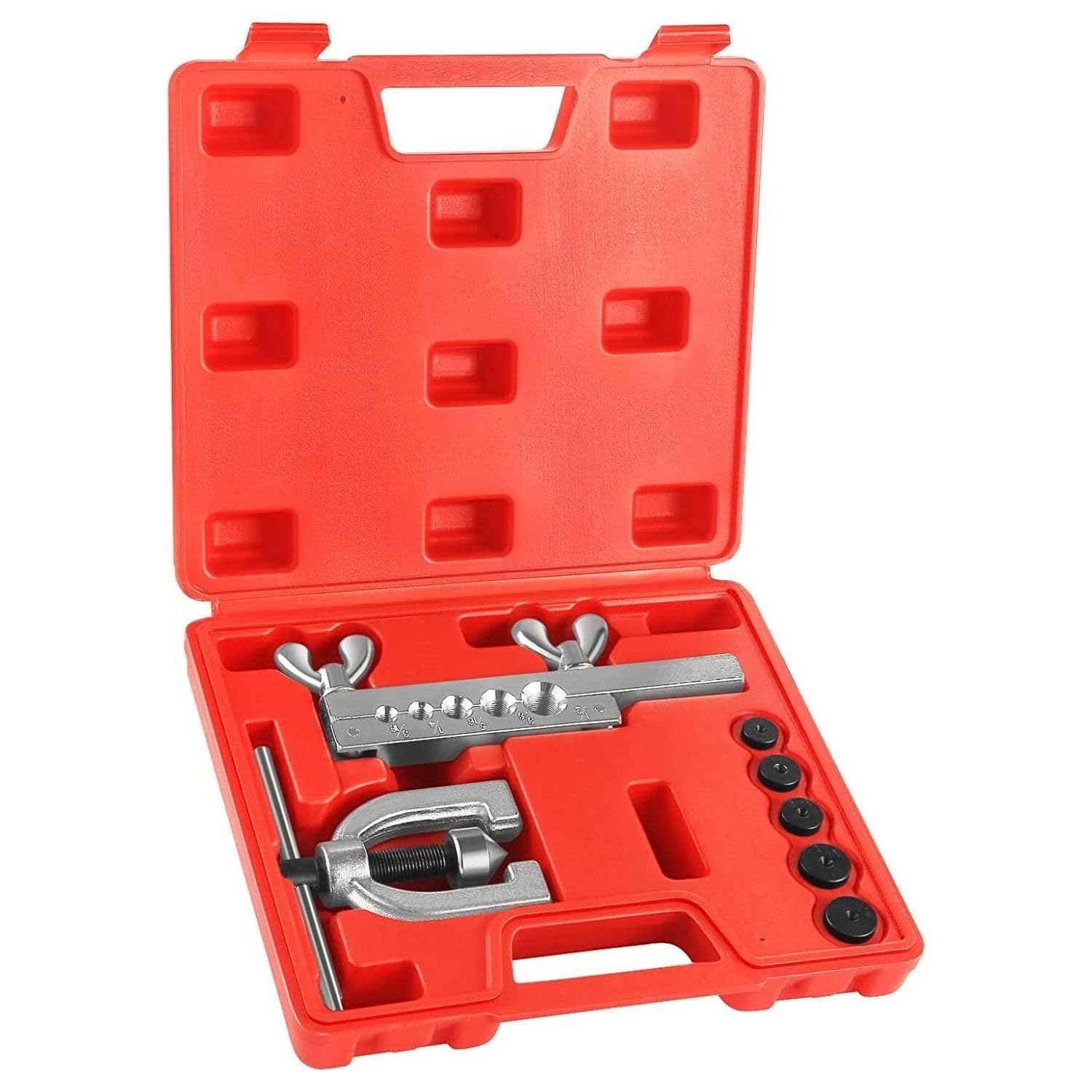 Brake Line Bubble Flaring Tool Inverted - Make Double Flares For Automotive Brake Lines Brake Line Flaring Tool Kit - Foto 2