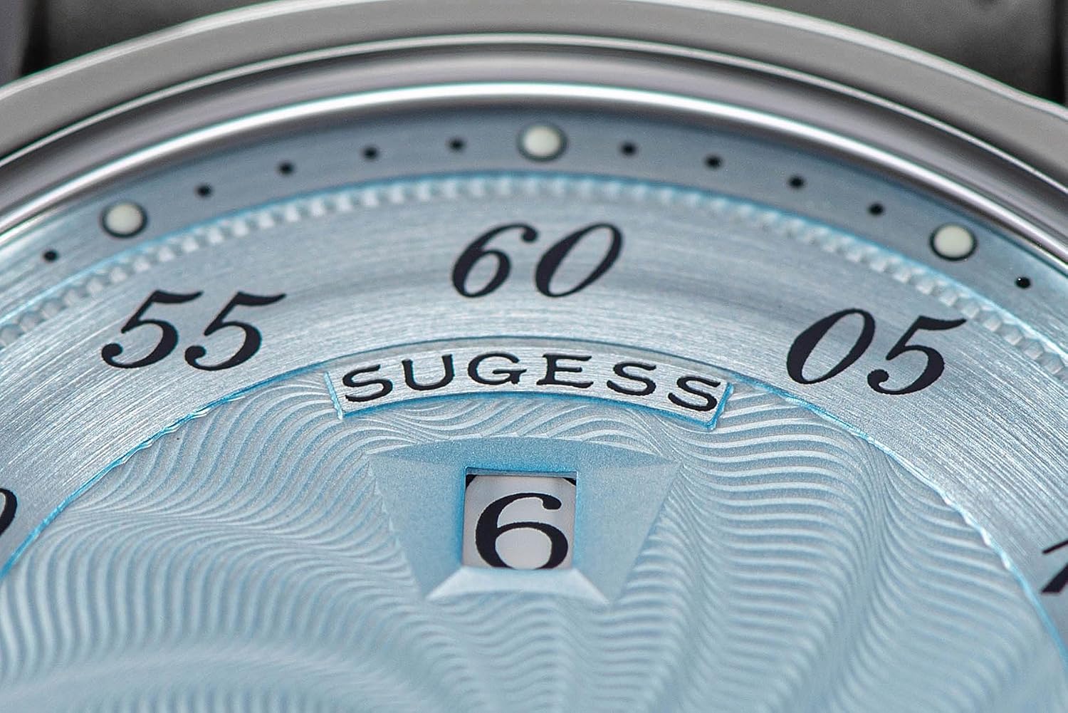 Sugess Art Master 38mm Jump Hour One Pointer Seagull ST1721 Movement Mechanical Vintage Mens Watch S451-1.E.G 1963