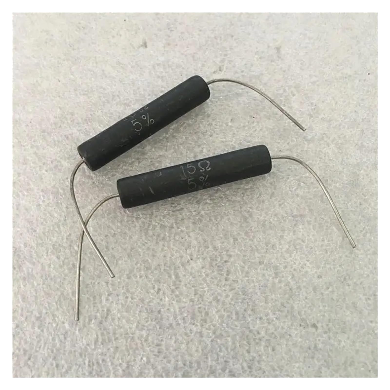 LEOTNNDQ 1pcs 10W 15R 15oh 10W15R CW-10 15R 5% Audio Resistor 9 * 46
