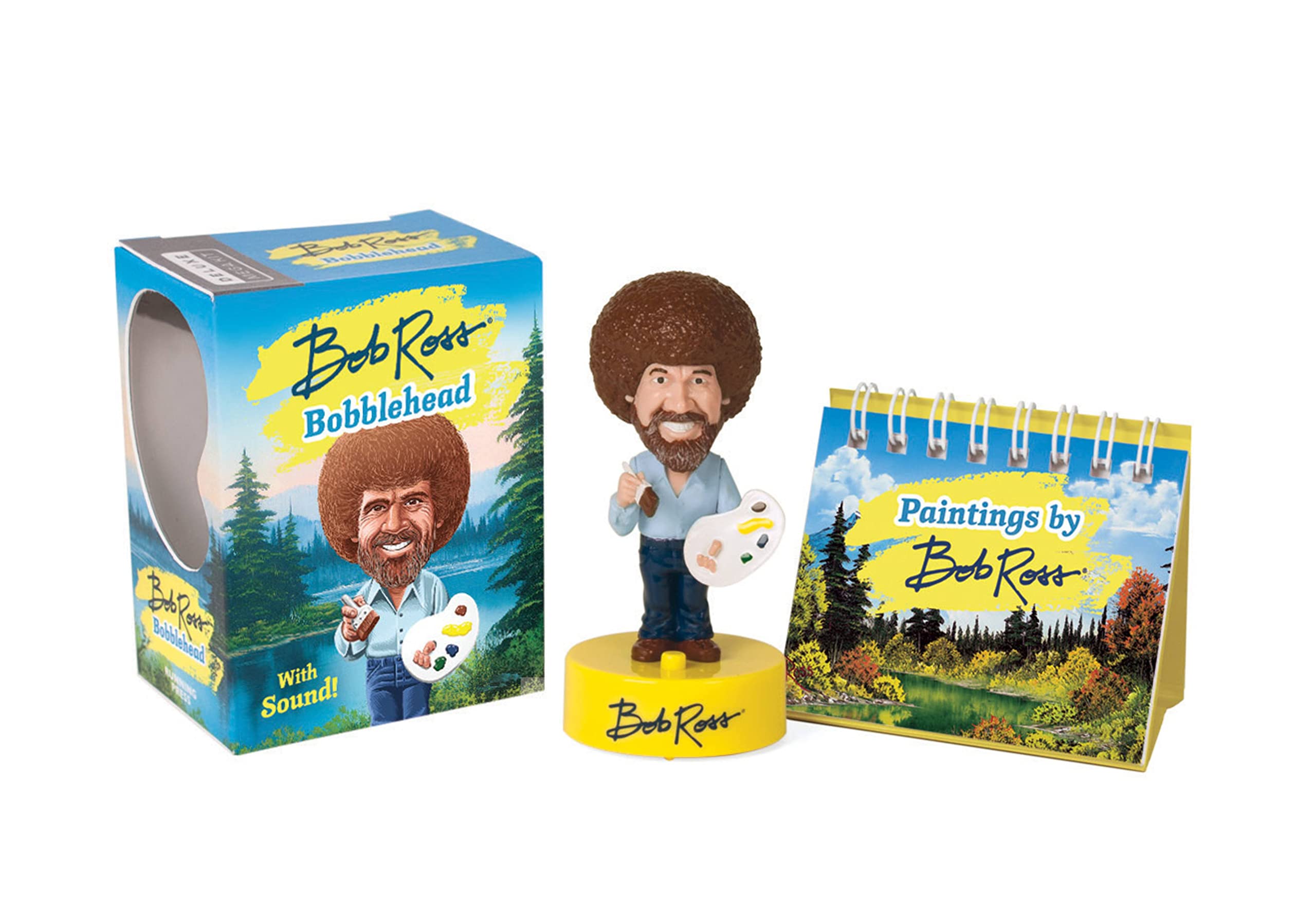 Bob Ross Bobblehead (With Sound) — original gift idea
