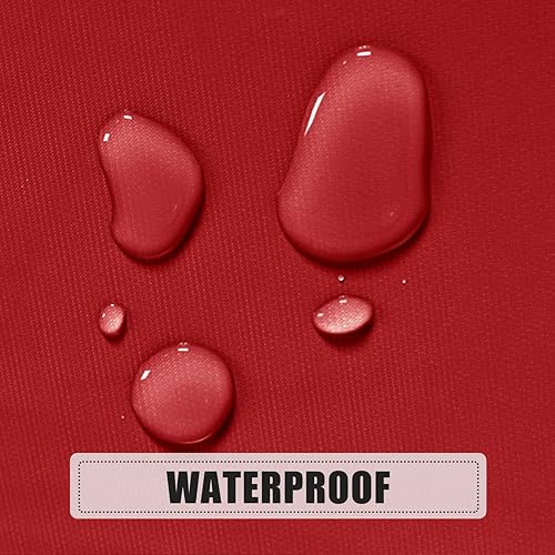 Miniatura 33 de sancua - Mantel rectangular de PVC 100 % impermeable, 54 x 54 pulgadas, vinilo a prueba de aceite, derrames, fácil de limpiar con un paño, para