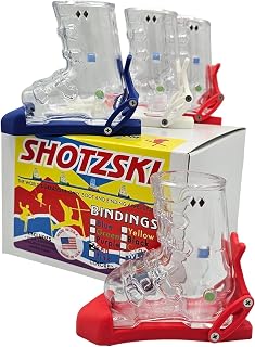 WT66 - Self-Install Boot and Binding 4-Pack - The World's Coolest, Fully Functional Boot and Binding ShotzSki