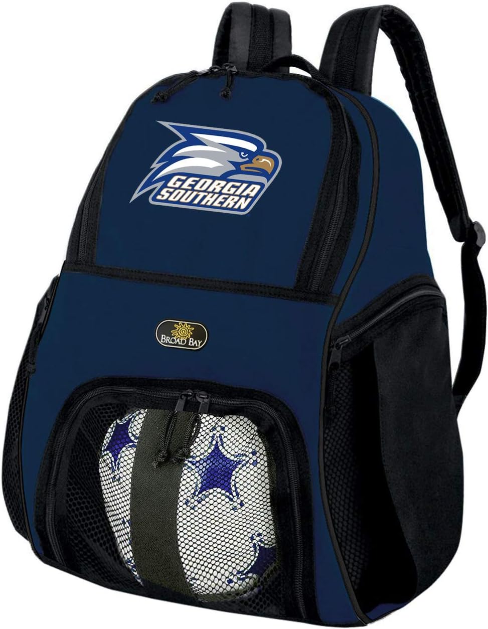 Broad Bay Georgia Southern Soccer Backpack or GSU Eagles Volleyball Ball Backpack