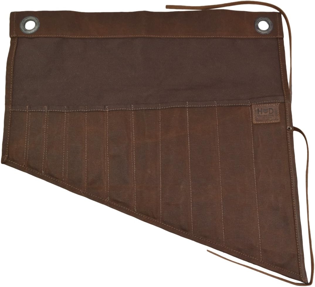50% Off Discount Waxed Canvas Wrench/Tool Roll 11 Pockets Hanging Storage for Craftsmen Handmade by Hide & Drink :: Honey Bourbon Big Sale Waxed Canvas Wrench/Tool Roll 11 Pockets Hanging Storage for Craftsmen Handmade by Hide & Drink :: Honey Bourbon