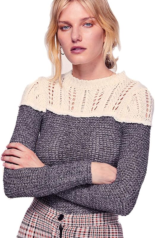 Free People Snowflake Colorblocked 
