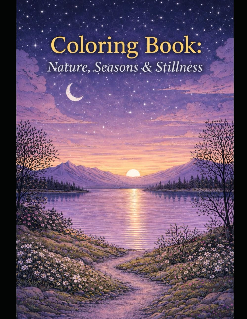 UNSPOKEN: Nature, Seasons & Stillness: An Adult Coloring Book Inspired by Nature’s Cycles and Quiet Moments