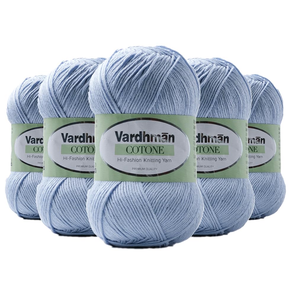 Vardhman Cotone Yarn - 6 Ply Cotton Acrylic -18