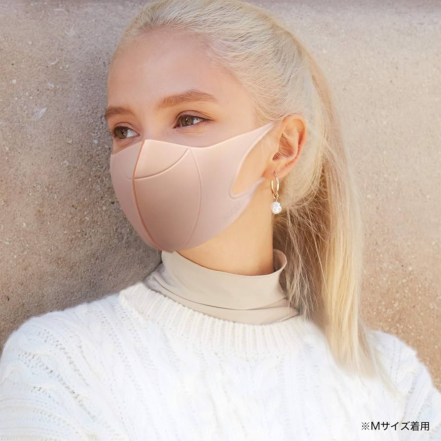 ULTRA PUFF MASK JIGGLY ベージュM Amazon.co.jp: JIGGLY 肌荒れケア ジグリー ウルトラパフ マスク