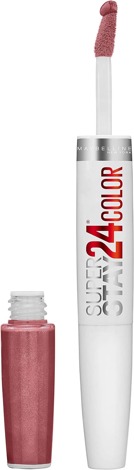 Maybelline SuperStay 24, 2-Step Liquid Lipstick, Forever Chestnut