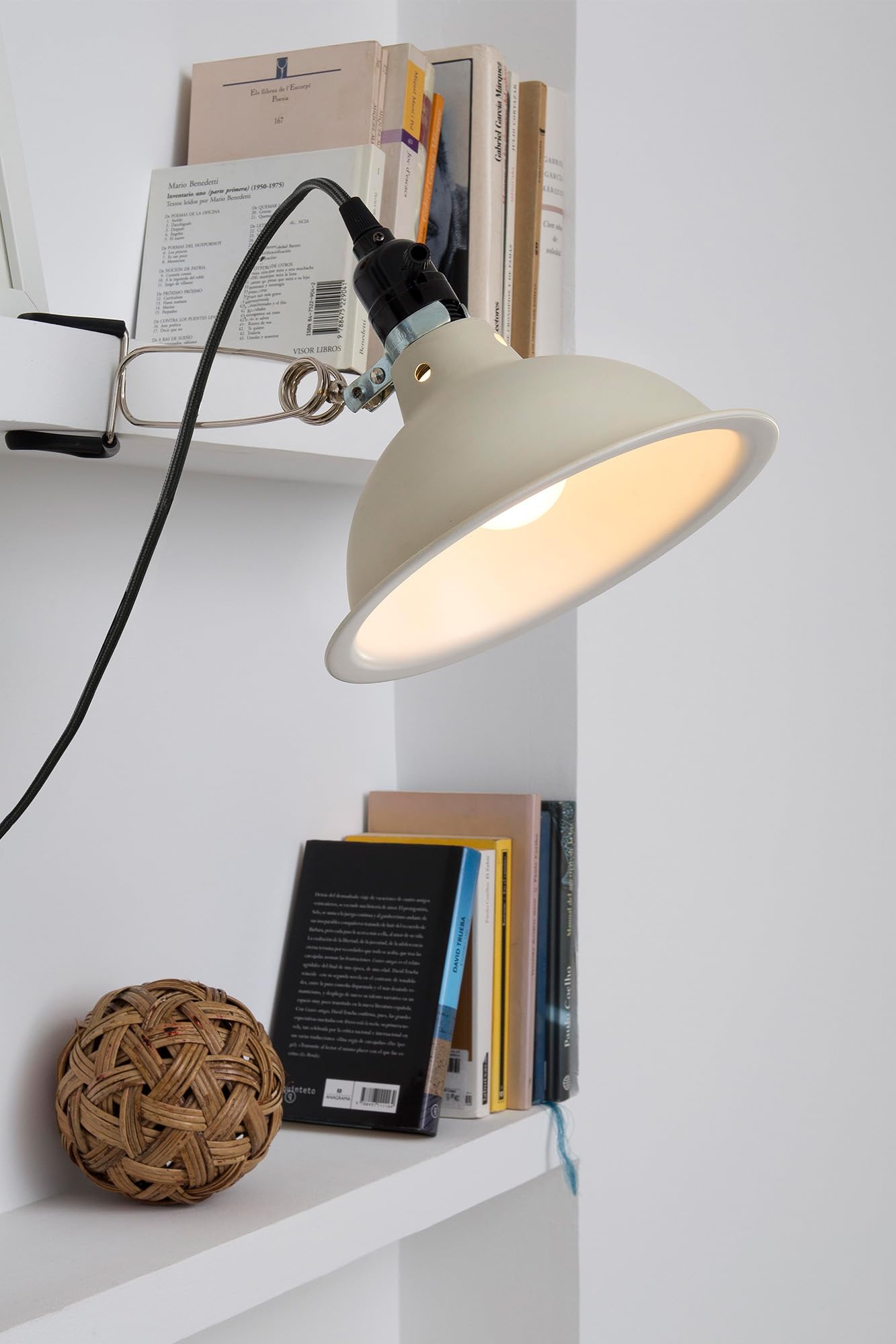 Faro Barcelona 64168 - PEPPER Lampada clip beige