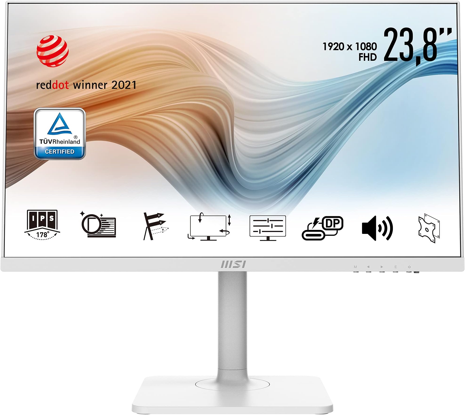 ASUS Eye Care VZ27EHF-W 27 Zoll Monitor - Full HD, 100Hz, Flimmerfrei