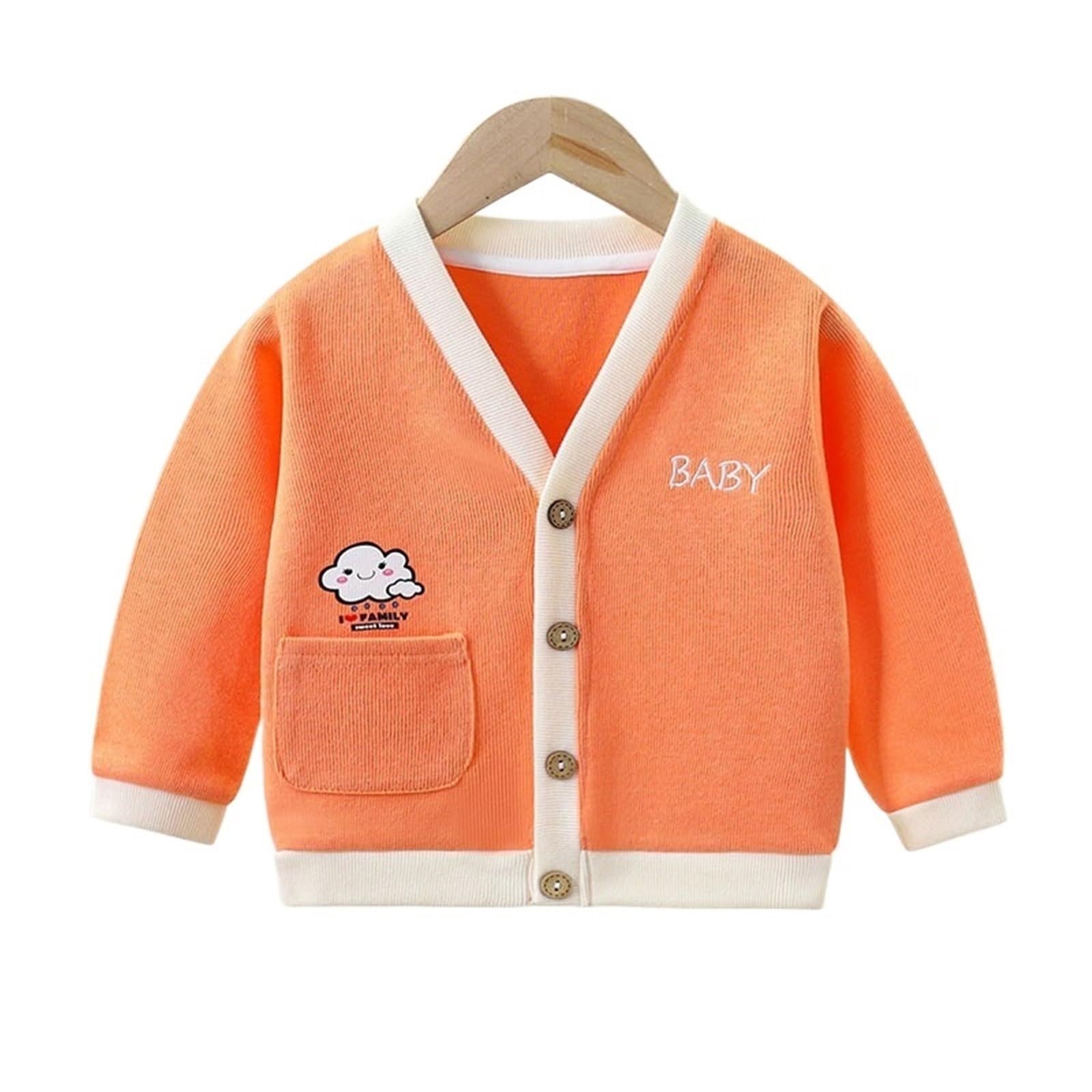 Suéter de Chaqueta de Punto for niños - Cárdigan de Punto de Dibujos Animados for niños y niñas, Todas Las Estaciones (1-12 años)
