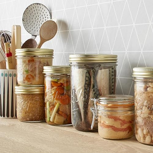 Miniatura 10 de Le Parfait Familia Wiss Terrines  Frascos de vidrio francés de boca ancha  Envase sin residuos, Fine, Transparente