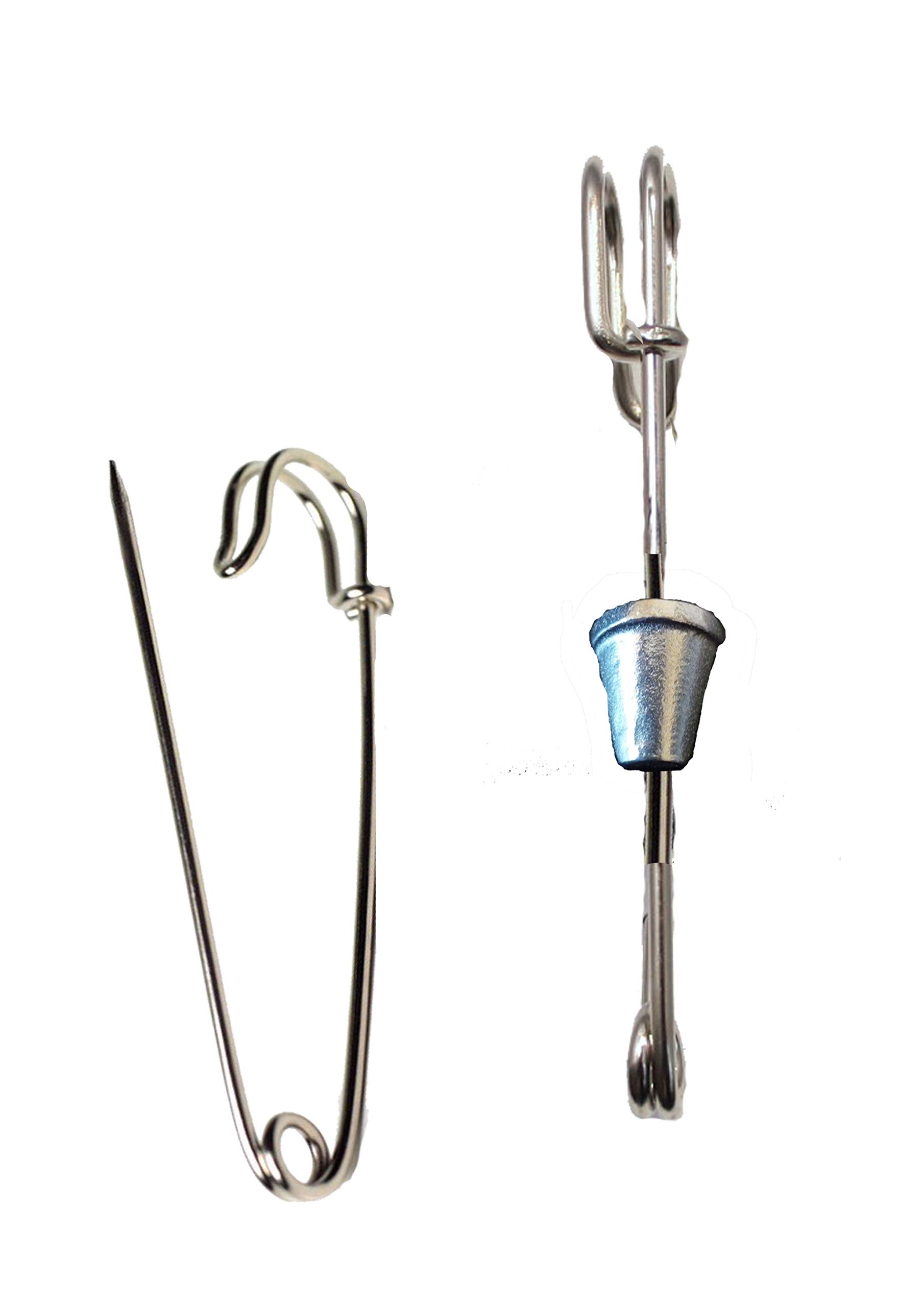 Large Flower Plant Pot 1.6x1.8cm ft107 Scarf , Brooch and Kilt Pin Pewter 3" 7.5 cm POSTED BY US GIFTS FOR ALL 2016 FROM DERBYSHIRE UK