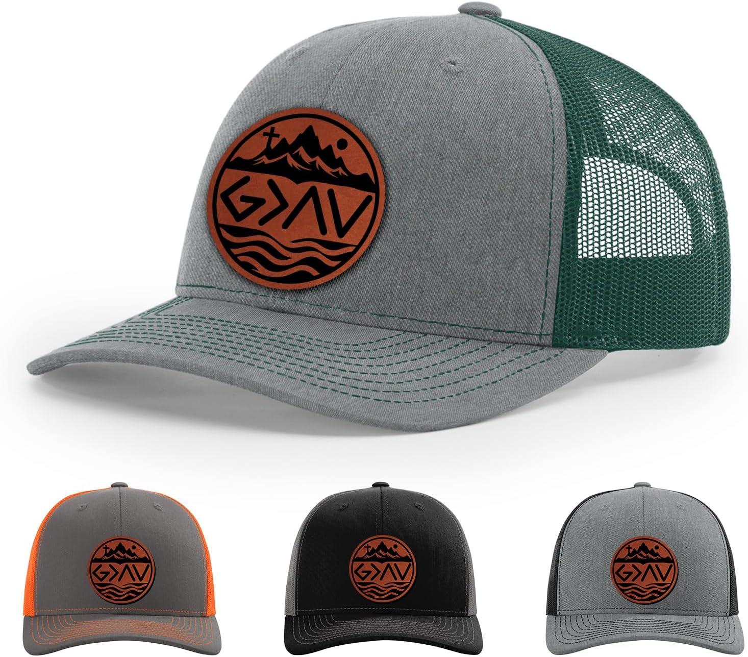 God is Greater Than High And Lows, Bible Verse, Romans 8:28, Faith over Fear, Believer, Jesus Hat