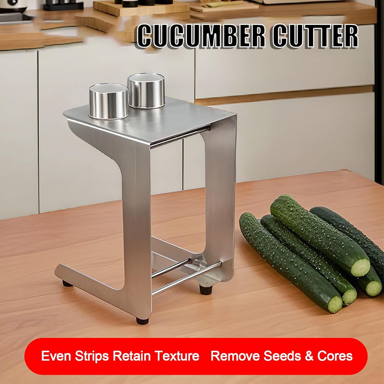 Carrot Stick Cutter Tool, Manual Vegetable Slicer, 10 Slices/Minute, 45mm Cutting Diameter, Ideal for Cooking and Meal Preparation