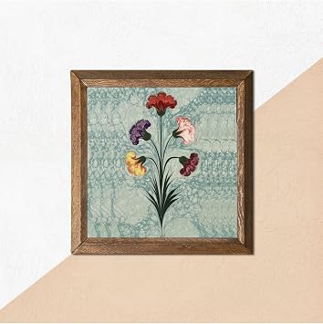 Pinecone Ebru Sanat  Ta  Duvar Tablosu Ah ap  er eveli Duvar Dekoru Wall Art 25x25cm W1-243