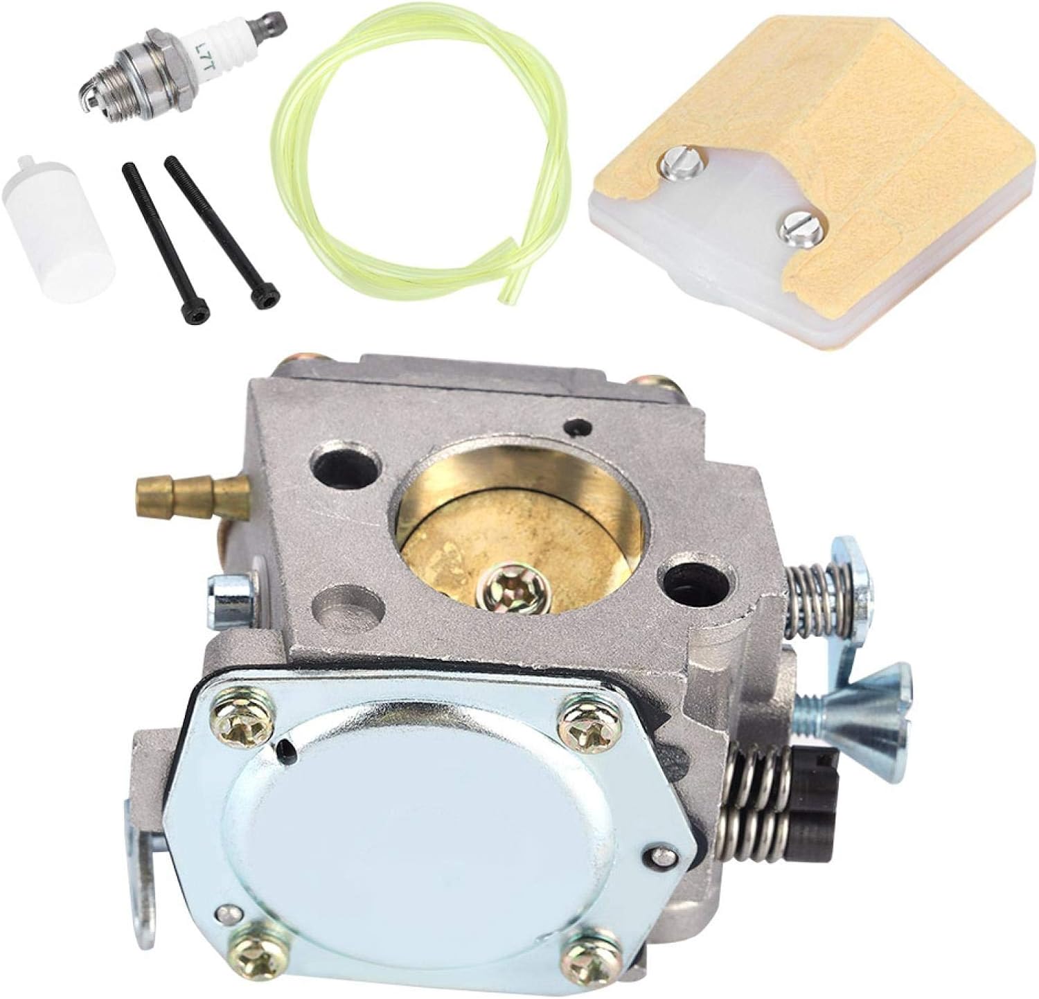 Carburetor Air Filter Sparking Plug Kit Fit for 625 630 Chainsaw Gardening Tool