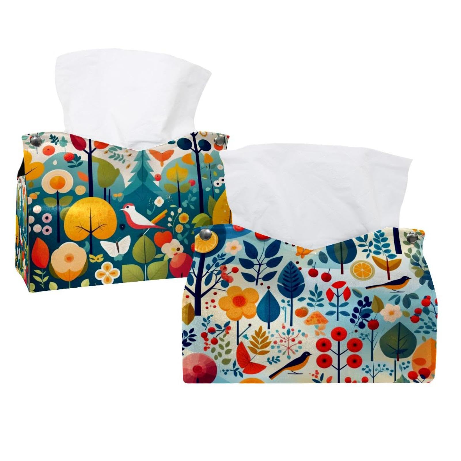 Housse pour boîte à mouchoirs design contre le désordre visuel