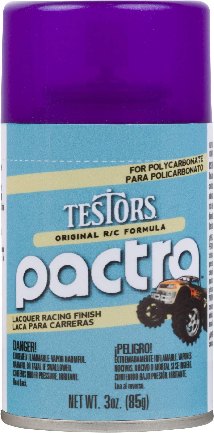 pactra, Inc Candy Purple RC Lacquer Spray 3oz, PAC303412