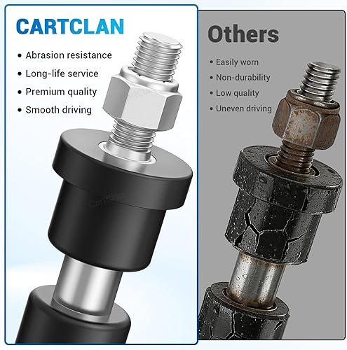 Miniatura 5 de Kits de bujes de resorte de hoja trasera para carrito de golf con tuerca de tornillo, adecuados para EZGO PDS y TXT Carros de golf eléctricos y de