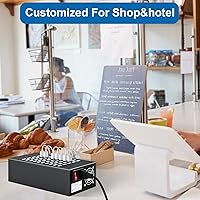 Vista 6 de Estación de carga USB de 50 puertos de 200 vatios (40 A), cargador rápido USB con protección inteligente, múltiples cargadores de escritorio USB