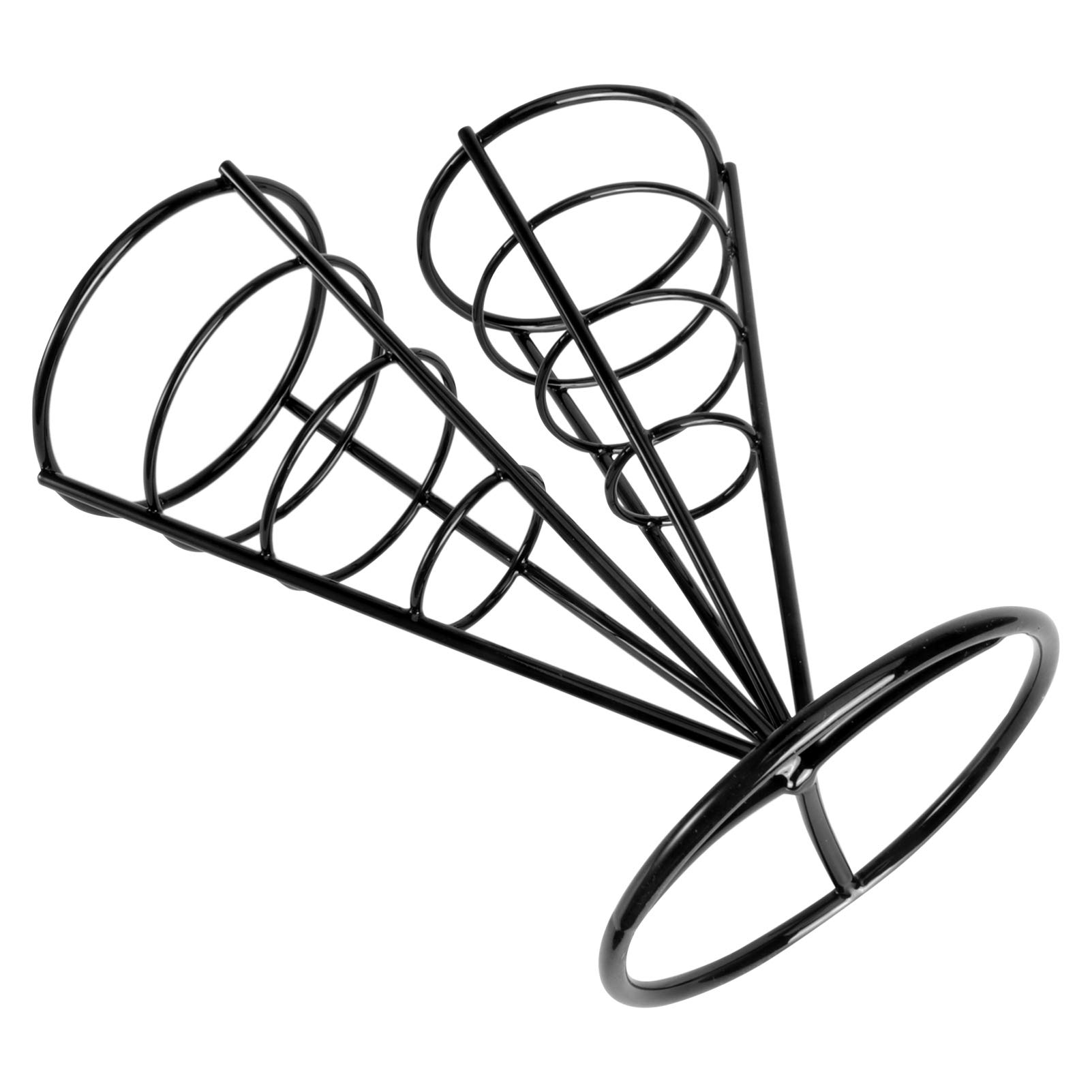 OFFSCH French Fries Stands Large Snack Potato Chips Rack Sturdy French Fries Cone Holders for Restaurants Homes