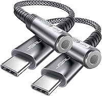 Vista 9 de JSAUX Adaptador USB C a conector de audífonos hembra de 6/64" (3.5 mm) para audio auxiliar, compatible con Samsung Galaxy S23, S23+, S23 Ultra, S22