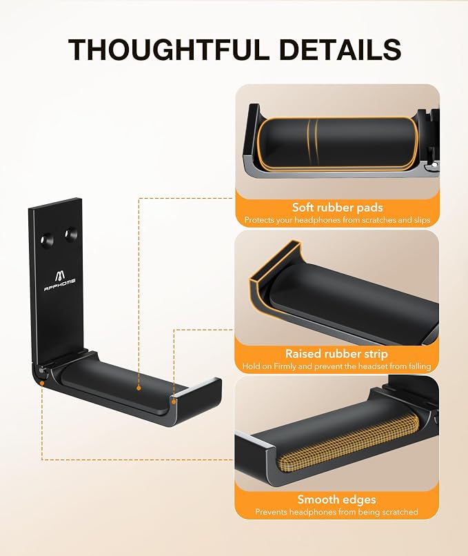 Soporte de Auriculares Plegable de Aluminio para Escritorio miniatura 6