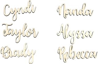 Name plate customization, a customized wooden nameplate for venue settings, personalized venue cards for weddings, wedding showers, and events, laser cut seat cards (wooden)