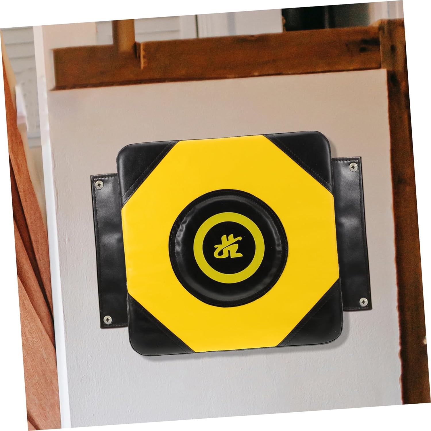 Wall-Mounted Boxing Punching Cushion for Kickboxing Martial Arts Training Compact Space-Saving Design for Home Workouts Bright Color for Motivation Versatile Training Tool