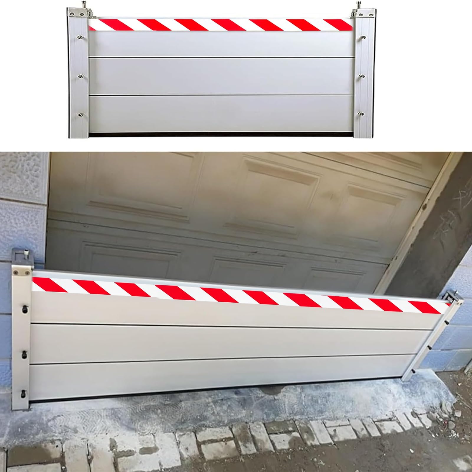 Barrière anti-inondation pour porte de garage et sous-sol contre la mousson