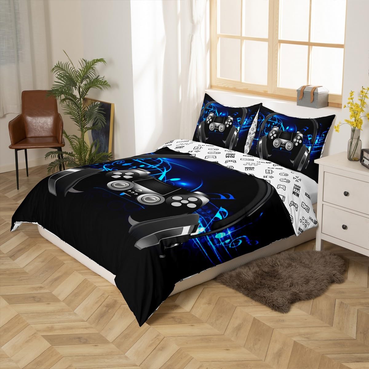 Hausfelder biancheria da letto 135x200 cm e federa 80x80 cm - Set (p1w