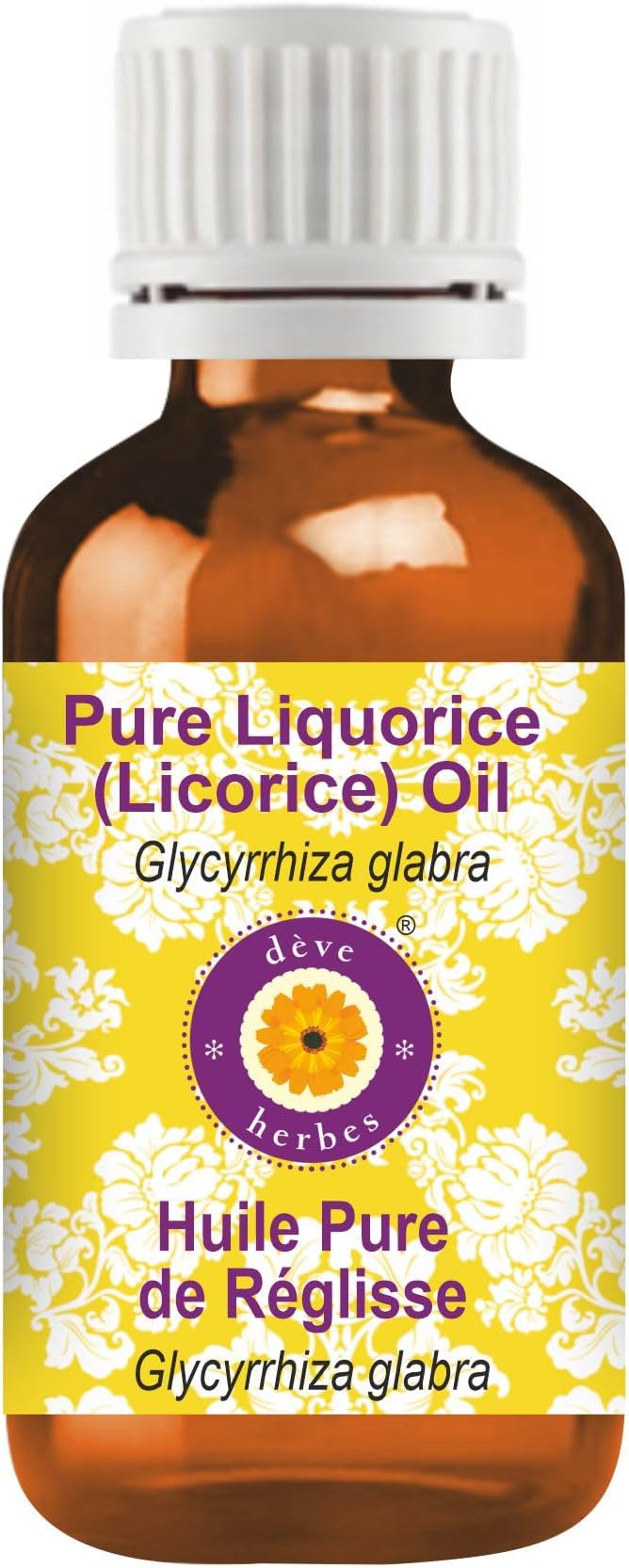dève herbes Liquorice (Licorice) Oil (Glycyrrhiza glabra) 5ml (0.16 oz)