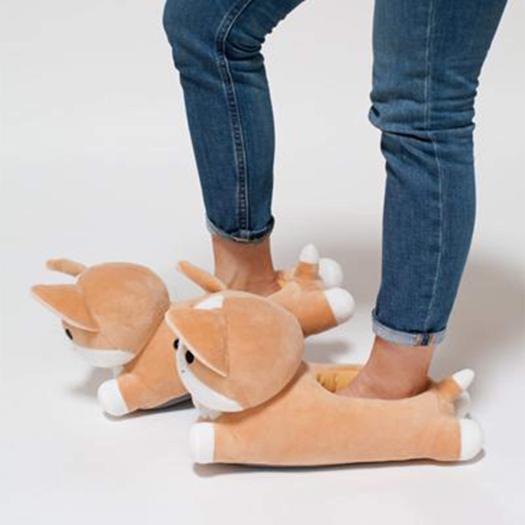 corgi heated slippers