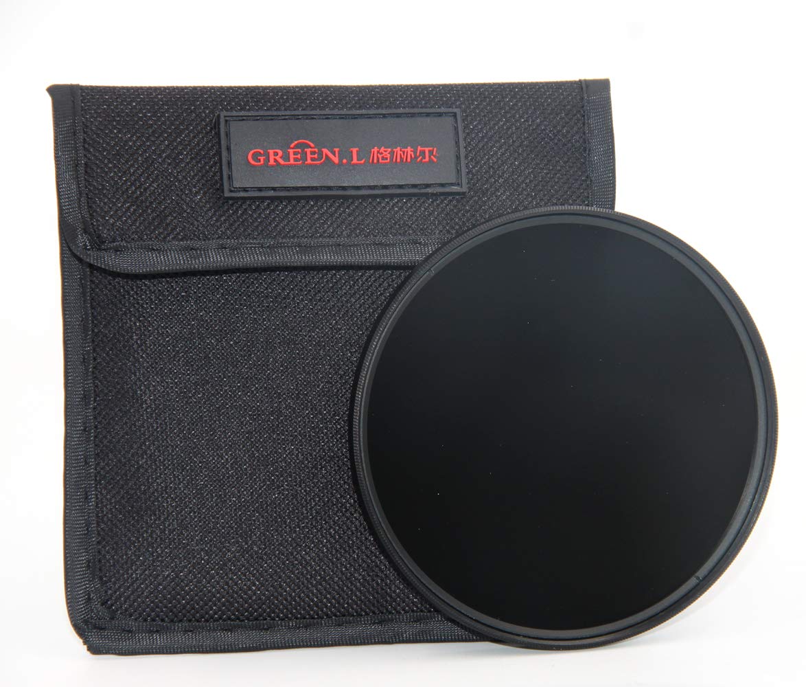 GREEN.L 86mm Slim Neutral Density ND1000 Lens Filter Optical Glass 10 Stop ND1000 86mm
