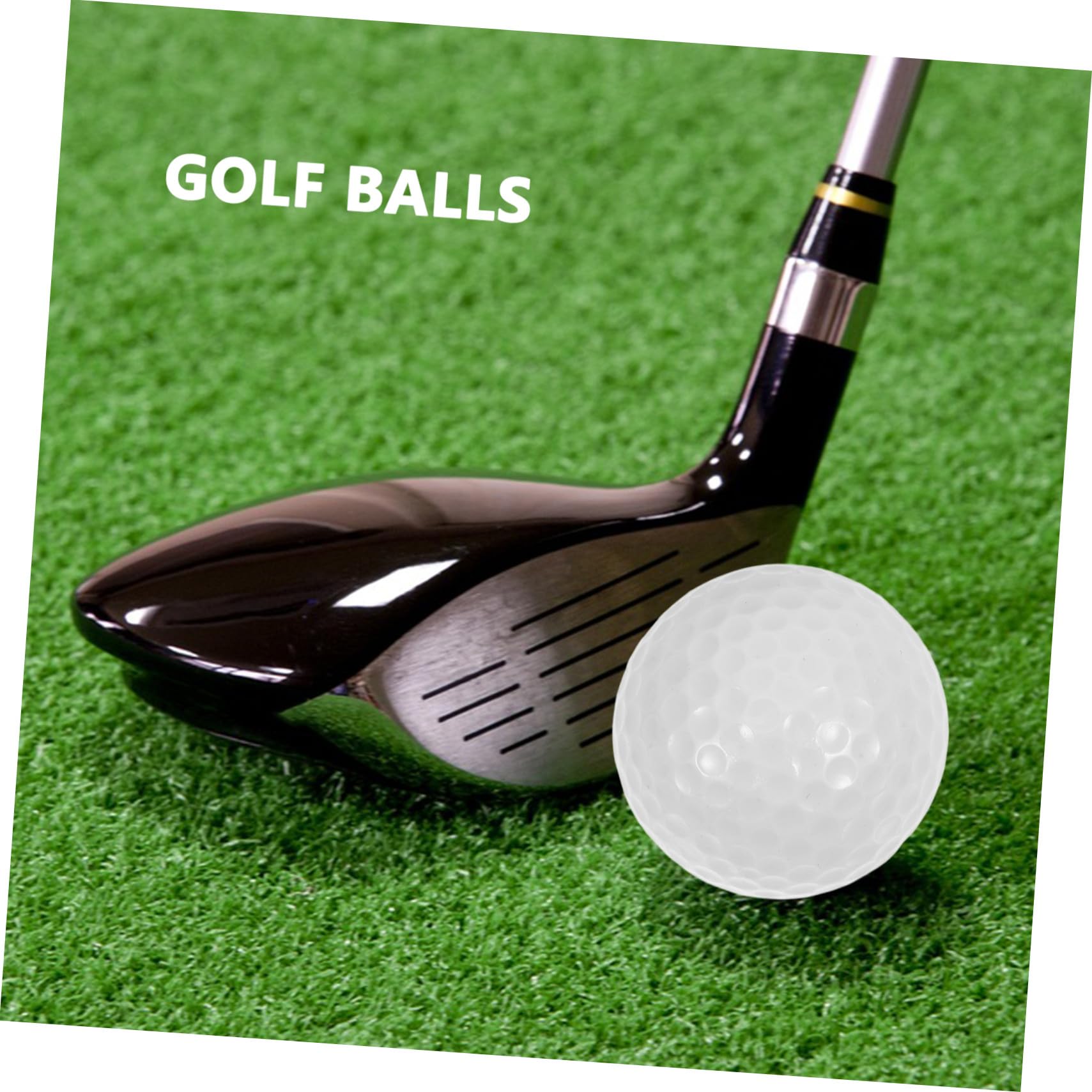 10 Piezas Balones de Práctica de Golf Balones de Práctica para Entrenamiento Deportivo Deportivo Profesional Interiores Suministros