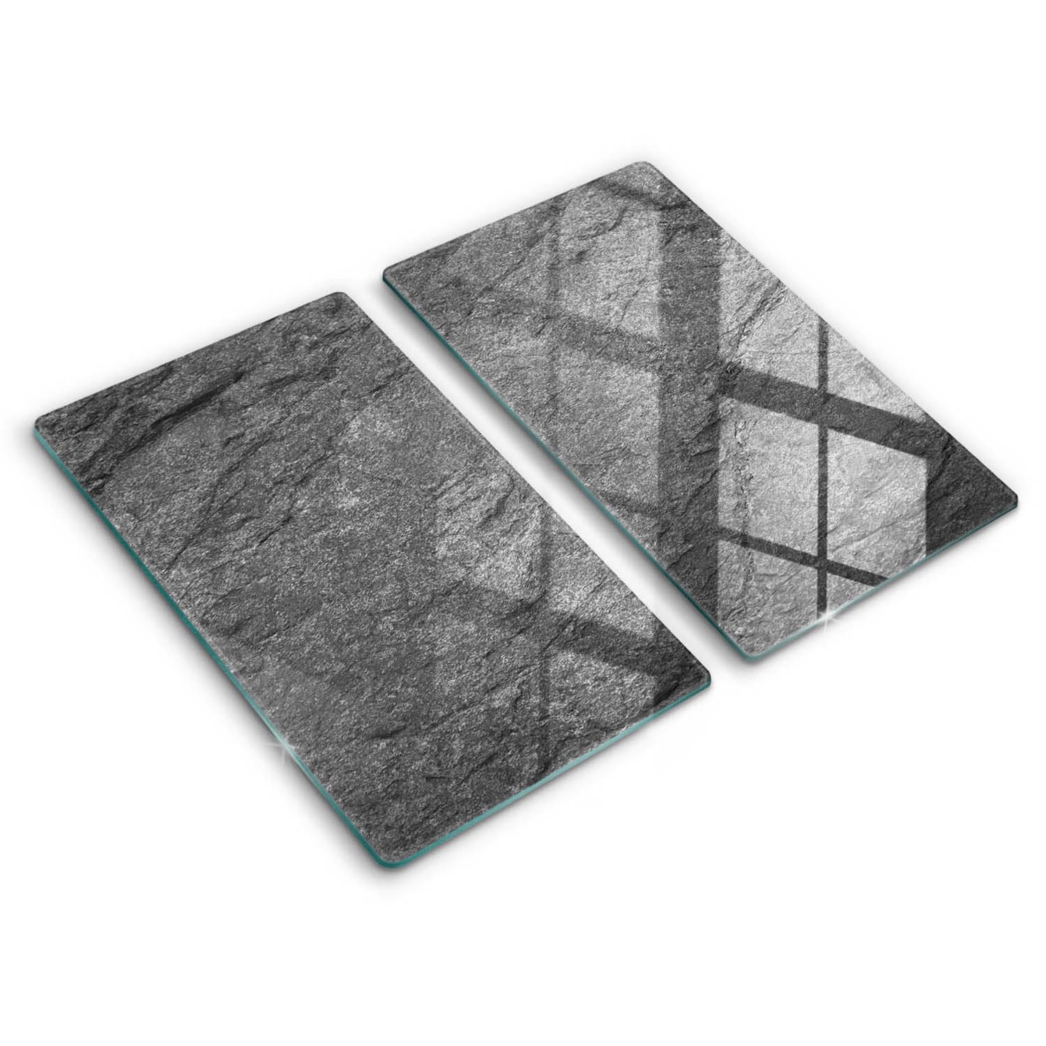 Planche en verre Wallfluent 2x30x52cm pour protéger votre plan de travail de cuisson