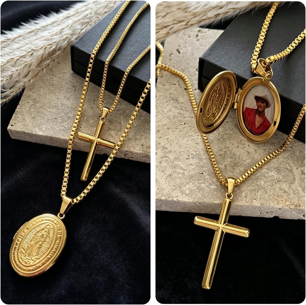 Bruno Merch Mars Necklace Romantic Album Tour Concert Outfit for Women Jewelry Gifts for Fans