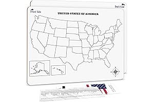 SCRIBBLEDO United States Map for Classroom