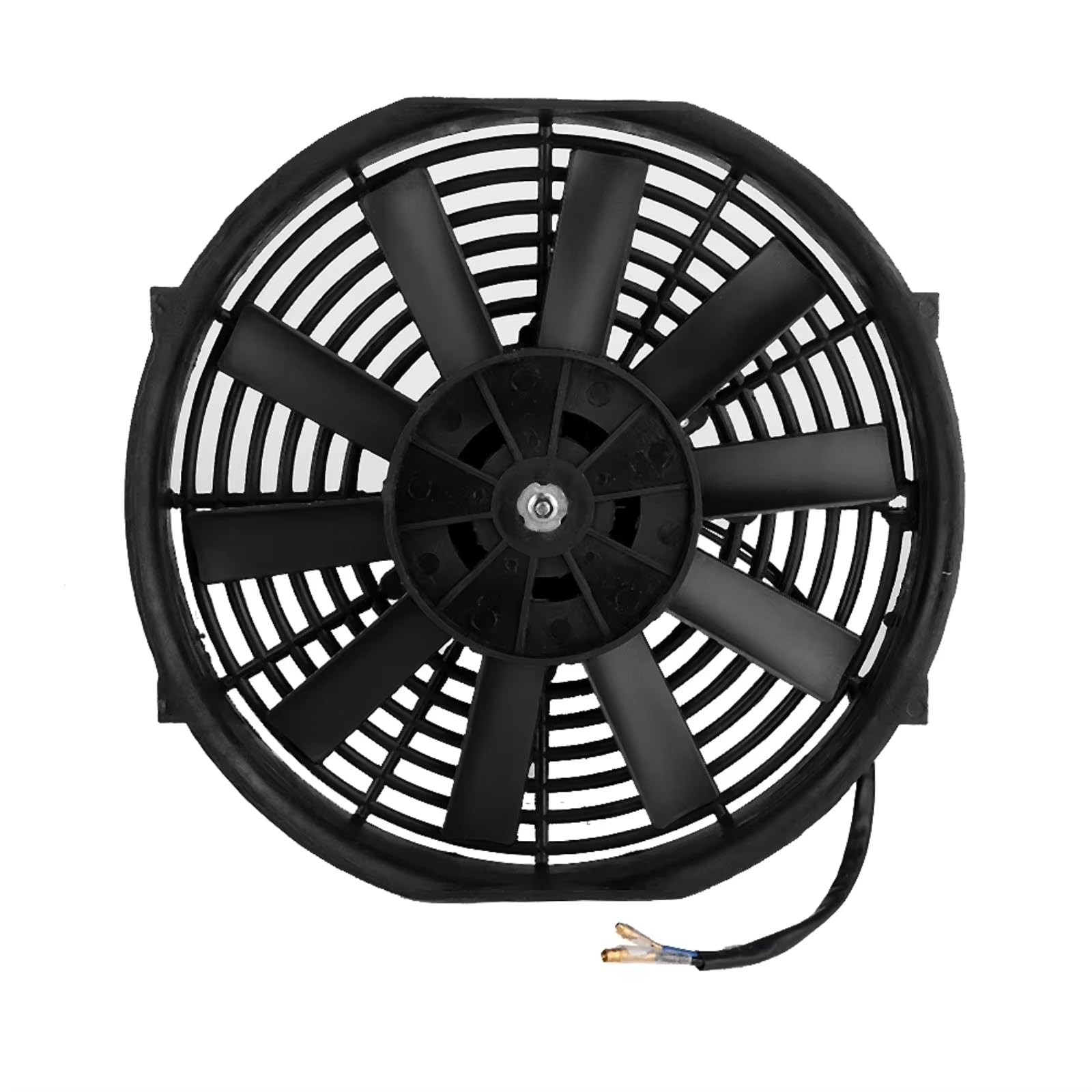 Ventilador Refrigeración Motor Universal Aire Acondicionado Coche Ventilador Refrigeración LE 12V 80W Cuchillas Rectas Ventilador Motor Coche Pasajeros Autobús Ventilador Radiador Motor Kit