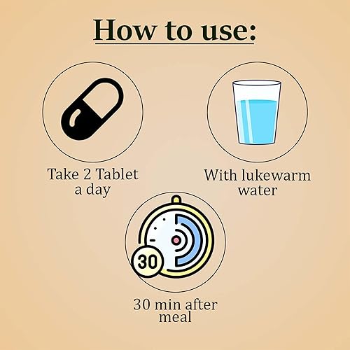 Miniatura 3 de Tabletas Arjuna de mi Nature -90 Tabletas, 1000mg  Suministro para 45 días  Tableta de Arjuna 100% natural  Corteza de Arjun  Saraca Indica  de la