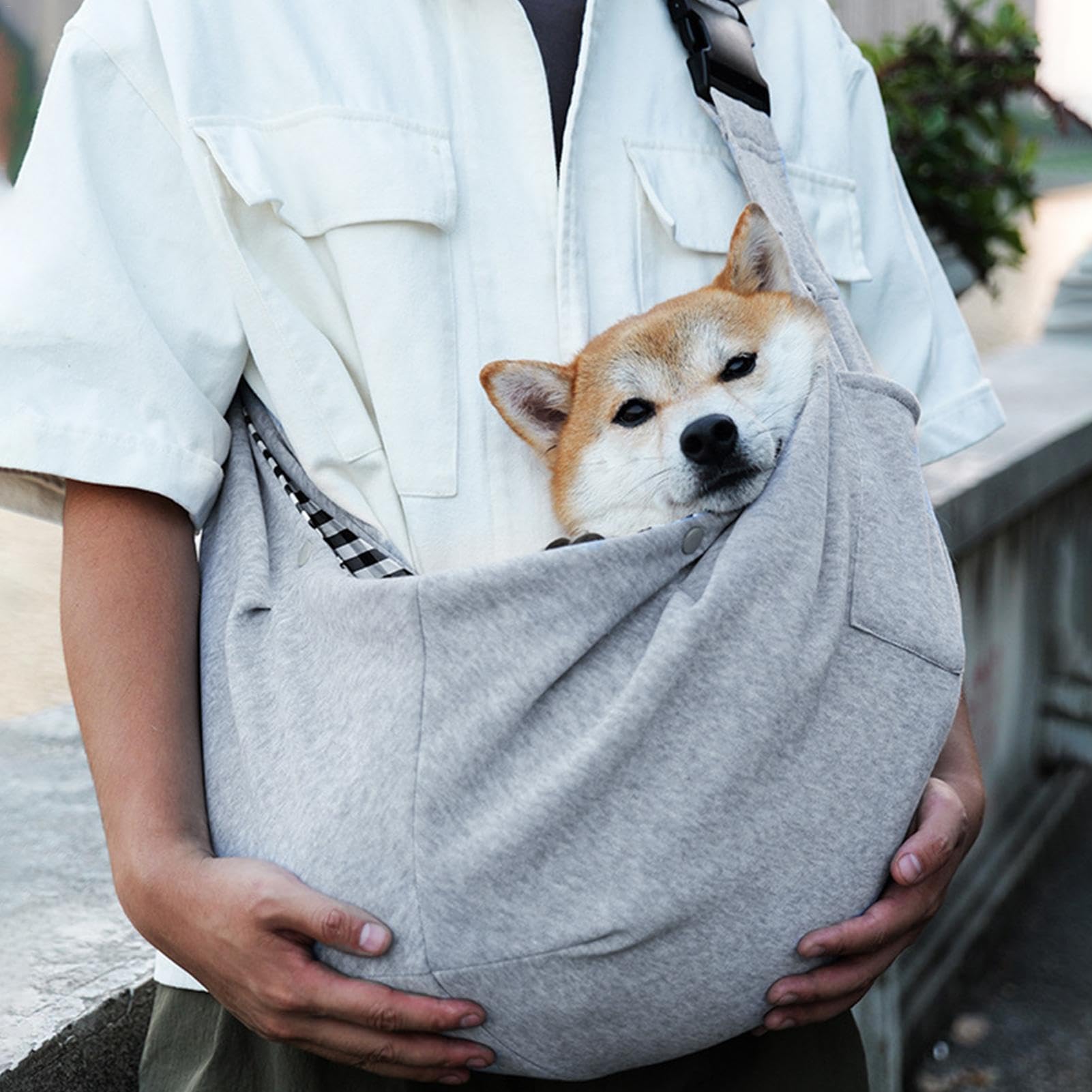 Borsa Porta Animali BoutiqueZOO - Trasportino Per Cani E Gatti, 29x42x33 Cm, Nero Minky, Con Cuscino Estraibile - Foto 6