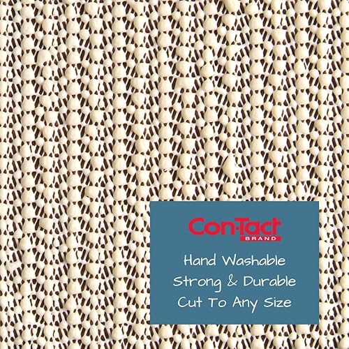 Miniatura 4 de Con-Tact - Almohadilla para alfombra de 5 x 8 pulgadas, antideslizante, ecológica para suelos duros