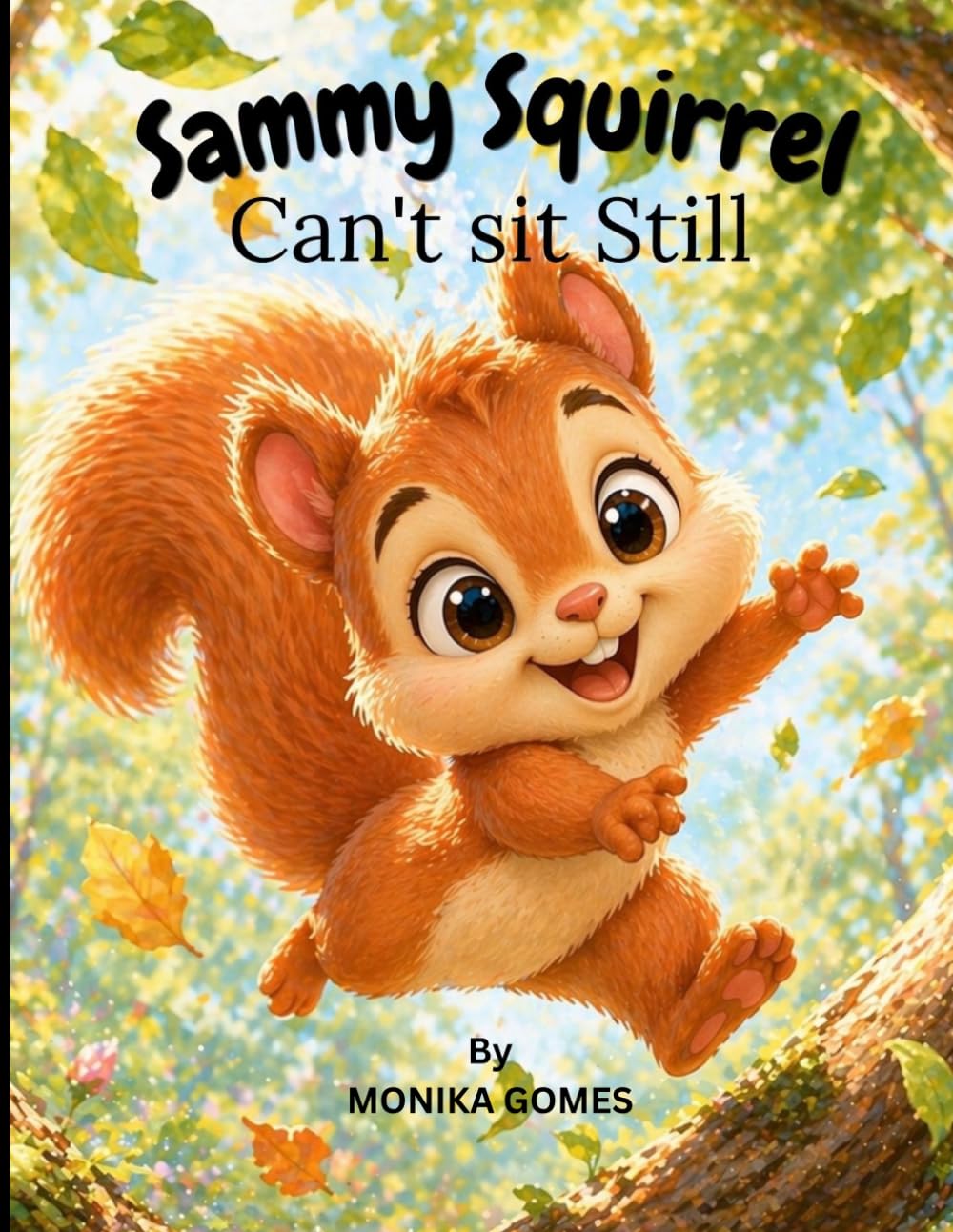 Sammy Squirrel Can’t Sit Still: A Calm-Down Story for Kids Ages 3–6 (Little Feelings Animals series)