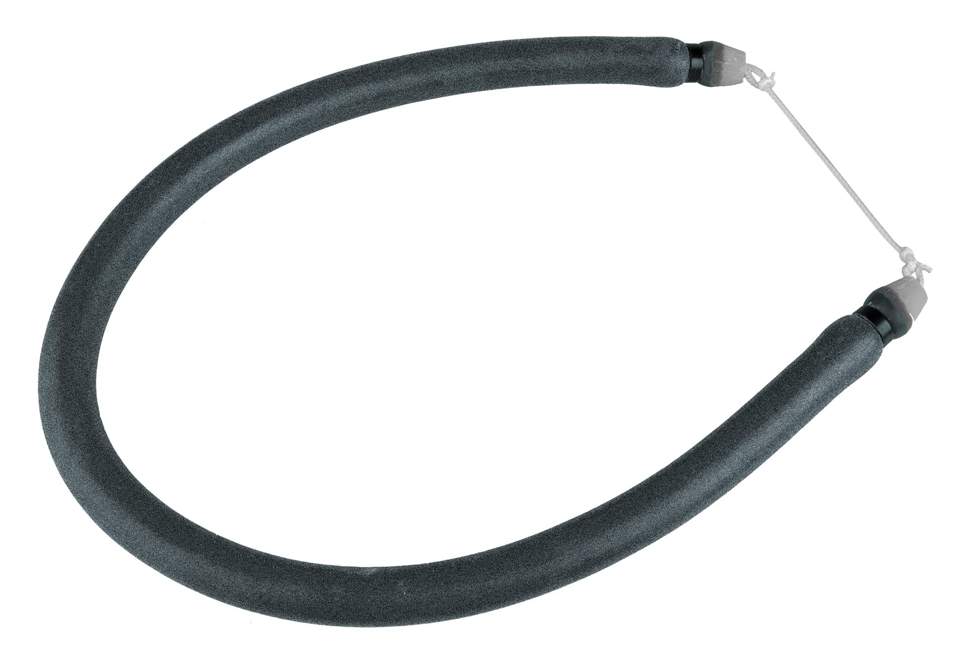 SEAC Tripower Circular Rubber Sling for Spearfishing with dyneema Wishbone Made in Italy, Black, diameter 14,5mm X 56cm