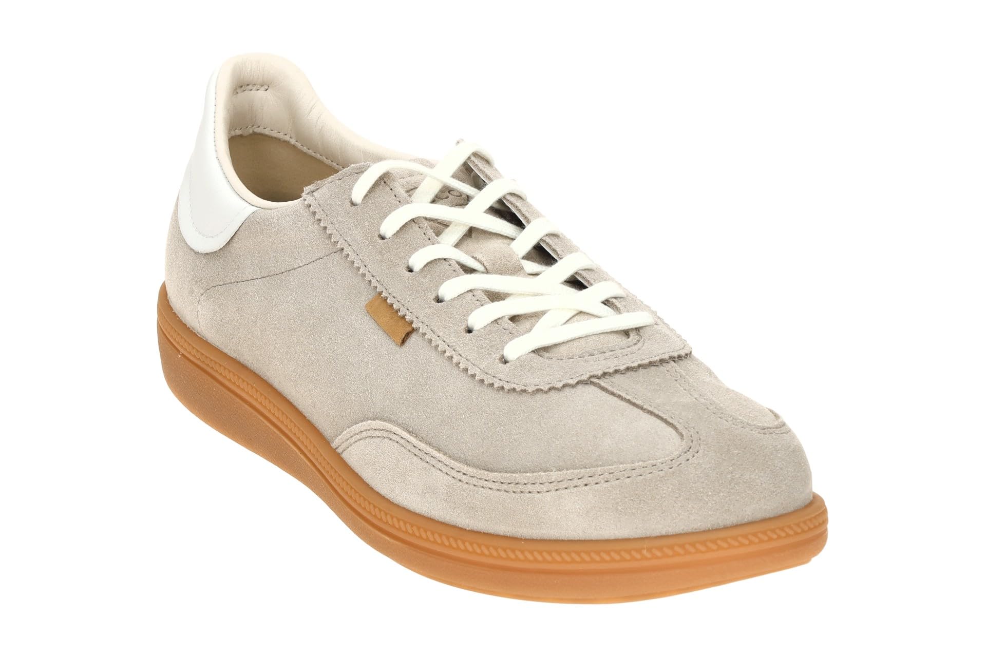 ECCO Damskie buty sportowe Soft 11, Pure Cashmere/Bright White, 38 EU