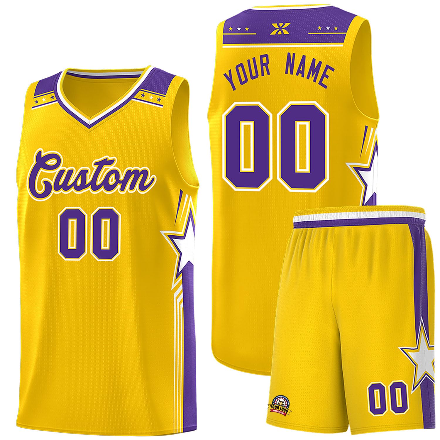 Custom Basketball Jersey with Name Number Logo,Personalized Printed Tank Top and Shorts for Men Women Youth